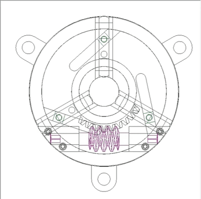 蜗轮蜗杆升降机构 蜗轮蜗杆升降机构设计