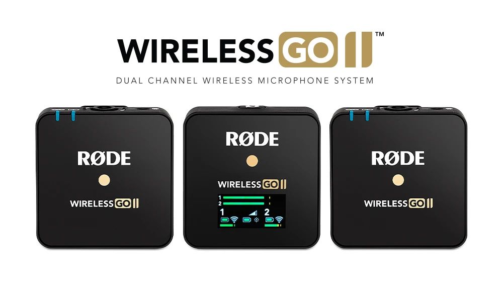 罗德 R?DE 推出 Wireless GO II TX 麦克风无线发射器