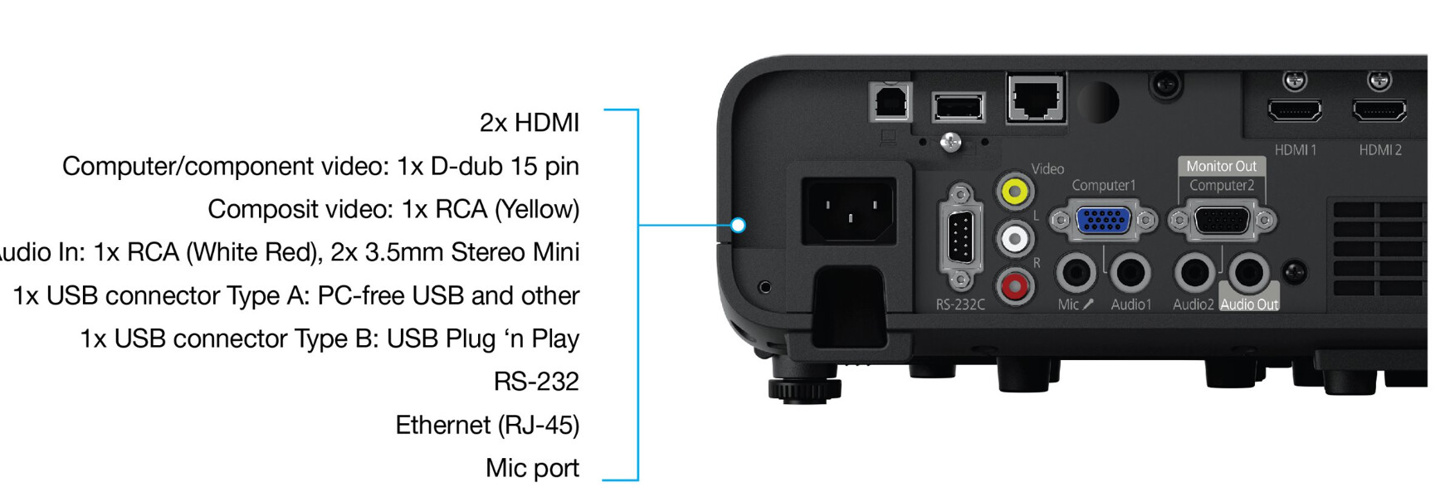 爱普生推出 Pro EX11000 无线激光投影仪：4600 流明亮度、1080