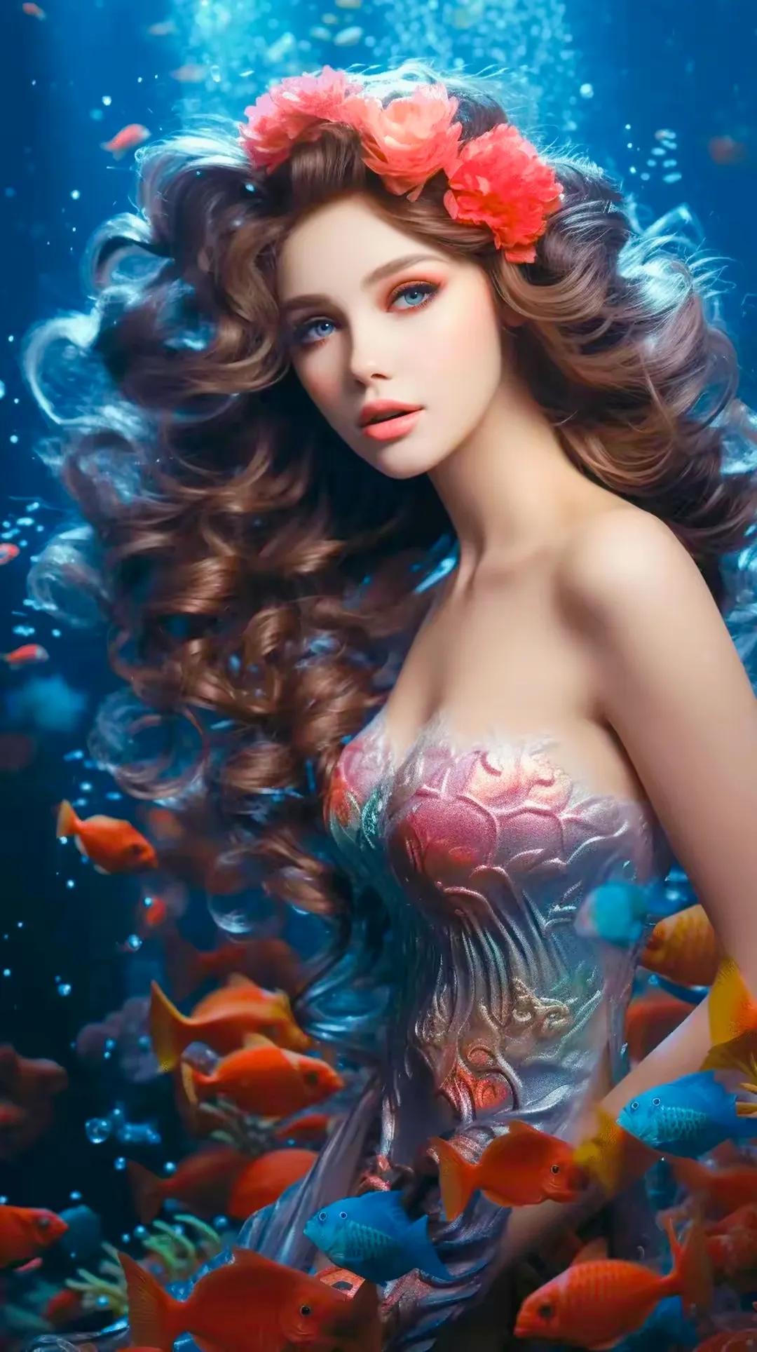 超级漂亮的美人鱼 又漂亮又美丽的美人鱼