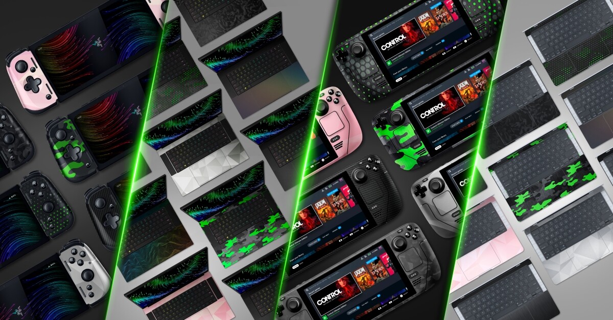 雷蛇推出 Razer Skins 贴纸：涵盖 Xbox / Playstatio