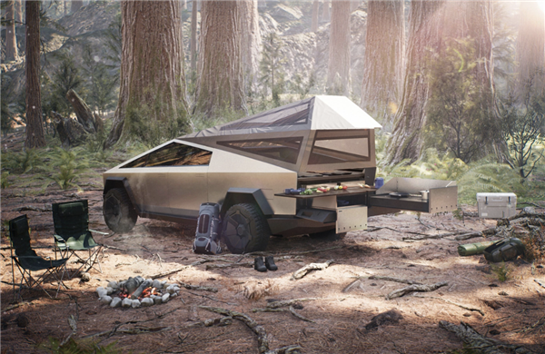 特斯拉宣传彩页曝光，暗示 Cybertruck 皮卡支持双向充电