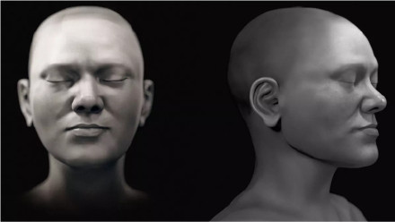 考古学家复原 4.5 万年前的“最古老人类”女性面孔
